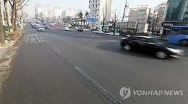 인천 주요 도로 차선 안보여…예산부족에 도색 차질