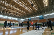 이곳이 플로어 하키 경기장
