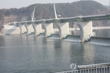  4대강 사업현장 경기 여주 강천보