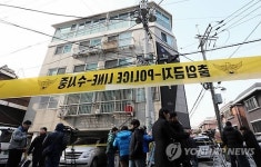 경찰, 버스차고지 화재 용의자 자택 압수수색