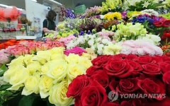 졸업철 맞은 화훼단지