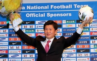 정몽규 현대산업개발회장 대한축구협회장 선출