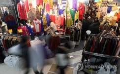 의류도매상가 불야성