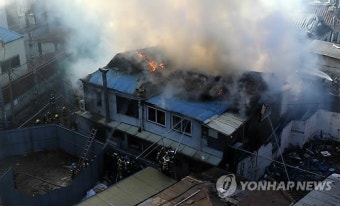 서울 을지로4가 작업장 화재…