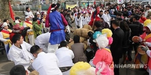 정월대보름 전통 줄다리기 코잡이놀이