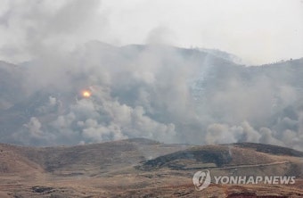 北김정은, 포사격 훈련 지도