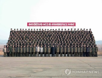 北김정은, 포사격 훈련 지도