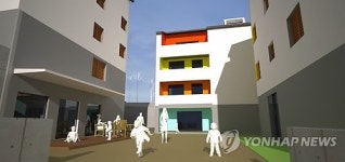 부산 첫 주택협동조합 확장형 땅콩집 건립