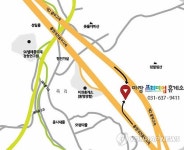 국내 최대 중부고속도로 마장휴게소 약도