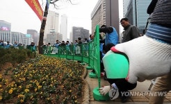 토림기업주식회사 | 펜스 설치하는 중구청