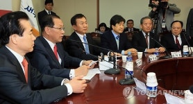 황우여 대표, 개성공단 입주업체 대표자들과 간담회