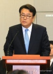 업무현황 보고하는 정진석 국회 사무총장