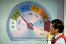 전력수급 현황 살피는 남호기 이사장