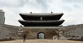 숭례문 복구공사 마무리