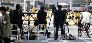 봄볕 속 칼바람…내곡동 국정원 청사 `초긴장