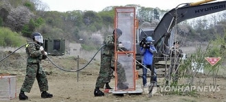 육군 6공병여단 6일부터 연천 민통선 지뢰제거