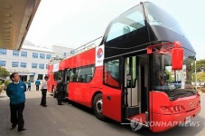 거제에 2층 시티투어 버스 등장