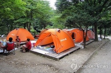 소백산국립공원 남천야영장 6~10월 운영…3개월 늘어