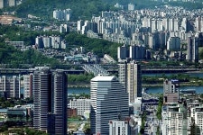 청명한 서울 도심