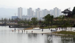 호수욕장으로 변모한 세종호수공원