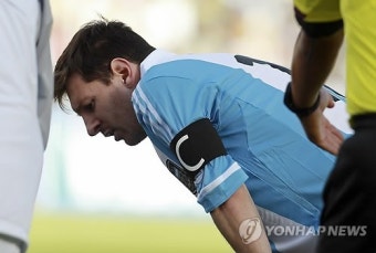 허벅지 다친 메시, 아르헨티나 축구 대표팀에 발탁