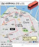 명소마다 승하차 강남 시티투어버스 운행(종합)