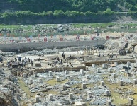 박봉주 내각총리, 희천발전소 시찰