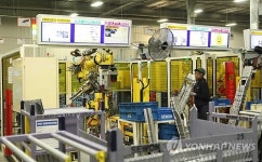 세원그룹 공장 내 용접라인