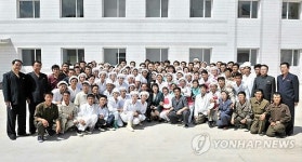 北 김정은, 평안북도 창성군 방문