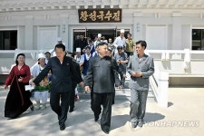 北 김정은, 평안북도 창성군 방문