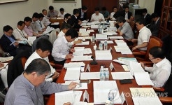 법안 심사하는 농림위 소위