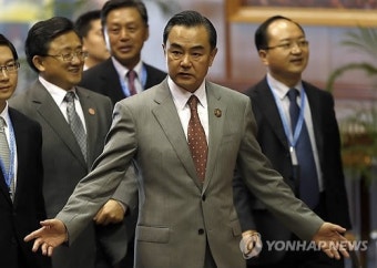 중국 왕이, 9.19공동성명 기초 비핵화 촉구