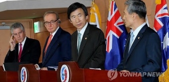한·호주 외교·국방장관 공동기자회견