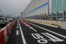 개통 앞둔 양재대로~헌릉로 연결도로