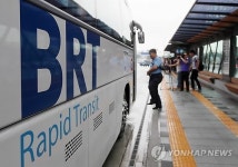 개통 임박 BRT 시승…속도 늦어 일반 버스와 비슷