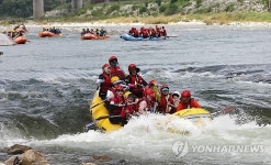 산청 경호강래프팅 무더위 탈출 최고