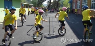 외발자전거의 기적…순천 월등초