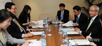 현오석 부총리, 중국 재무장관 양자회담