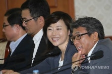 청소년염원복지재단사 | 조윤선 장관과 청소년상답복지개발원장