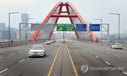 한산한 서강대교