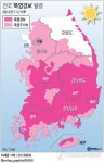 <그래픽> 전국 '폭염경보' 발령