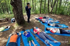 자연의 소리를 들어요