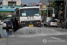 강릉시 뜨거운 도로를 식혀라
