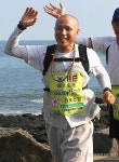 제주해안 달리는 진오스님