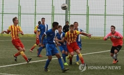 영덕서 연맹회장배 국제중등축구대회 개막