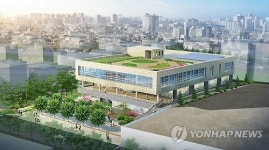 수원 창룡도서관 조감도