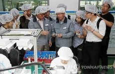 현오석 부총리 인천 중소기업 방문