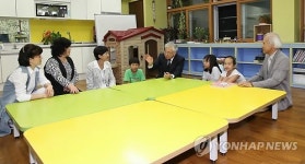 문용린 교육감 야간 돌봄교실 현장 방문