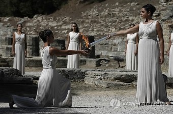 소치올림픽 성화, 그리스 올림피아서 채화