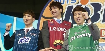 프로농구 LG, 신인 1순위로 경희대 김종규 지명(종합)